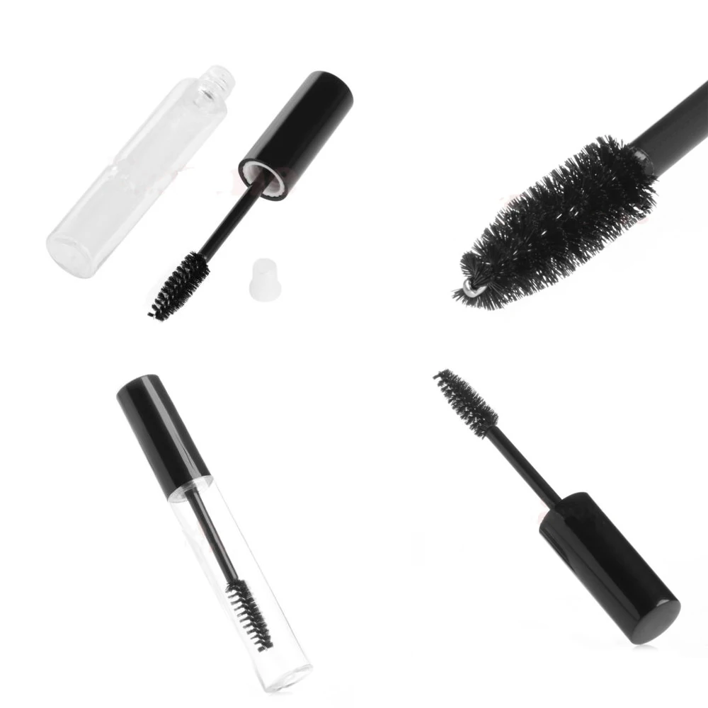 New Hot 10mL Fashionable Empty Black Eyelash Tube Mascara Cream Vial Container Refillable Bottles Accessories Makeup 5