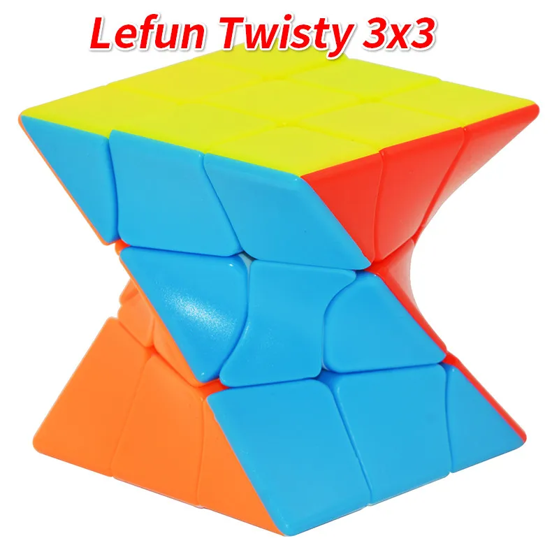 

Lefun Twisty 3x3x3 Magic Cube Stickerless Educational Twisty Speed Puzzle Toys For Children Professional Cubo Magico