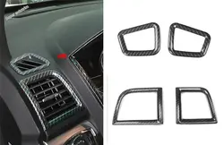 Lapetus для Ford Explorer 2013 2014 2015 2016 2017 2018 ABS внутри Кондиционер AC на выходе Vent Крышка отделка 4 шт./компл