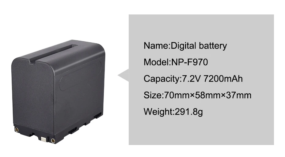 PALO 2 шт. 7200 мАч NP-F970 F960 NP F960 F970 батарея+ ЖК-дисплей двойное зарядное устройство для SONY F930 F950 F770 F570 CCD-RV100