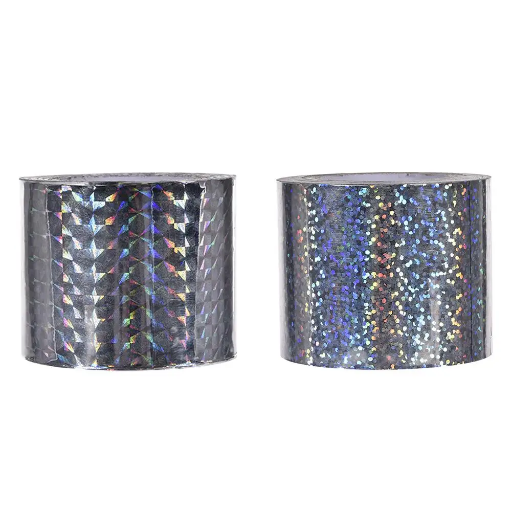 5CM*45M Bird Repellent Ribbon Anti-Bird Warning Reflective Belt Farmland Bird Anti-Bird Flash Ribbons