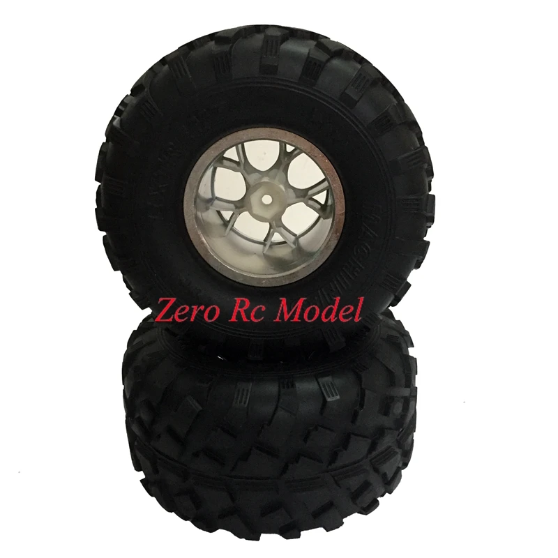 Резиновая шина 2 дюйма с пластиковым ободом колеса для автомобиля 1/8 Bigfoot Monster|tire