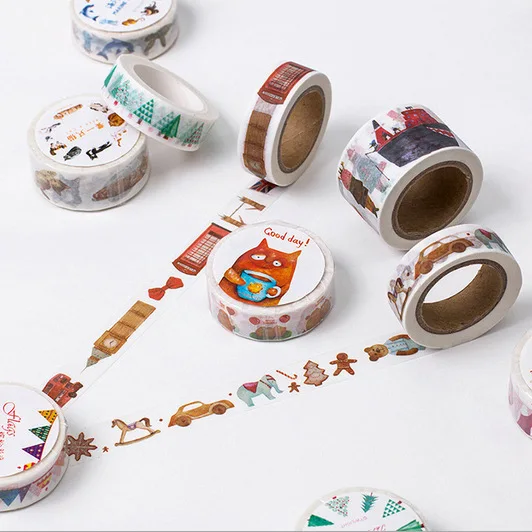 Creative Story Diary Decorative Washi Tape DIY Scrapbooking Masking School Office Supplies | Канцтовары для офиса и дома