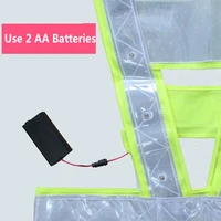 LED Reflective Safety Vest with Lights