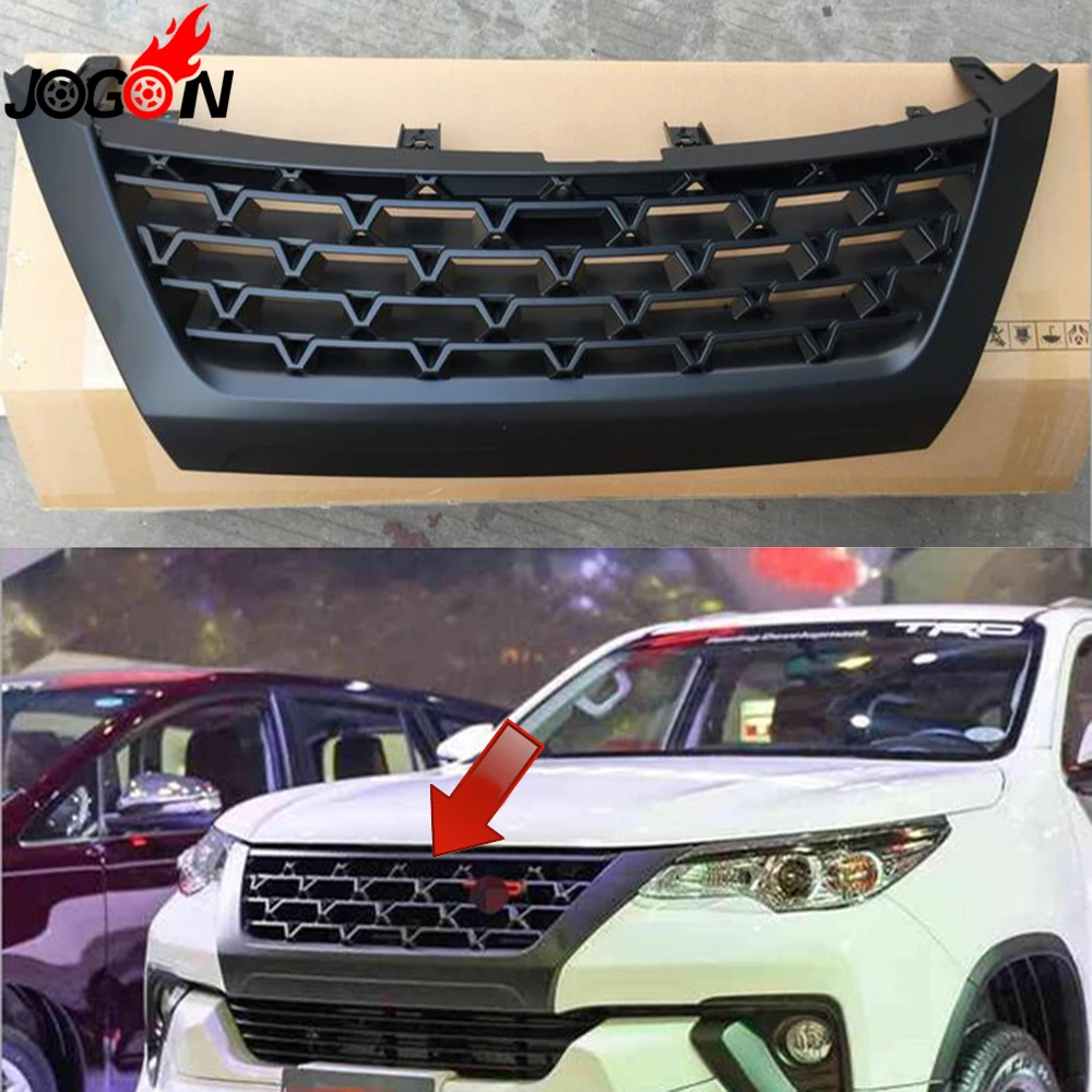 For Toyota Fortuner 2016 2017 Car Front Face Center Bumper For Toyota Fortuner 2016 2017 Car Front Face Center Bumper