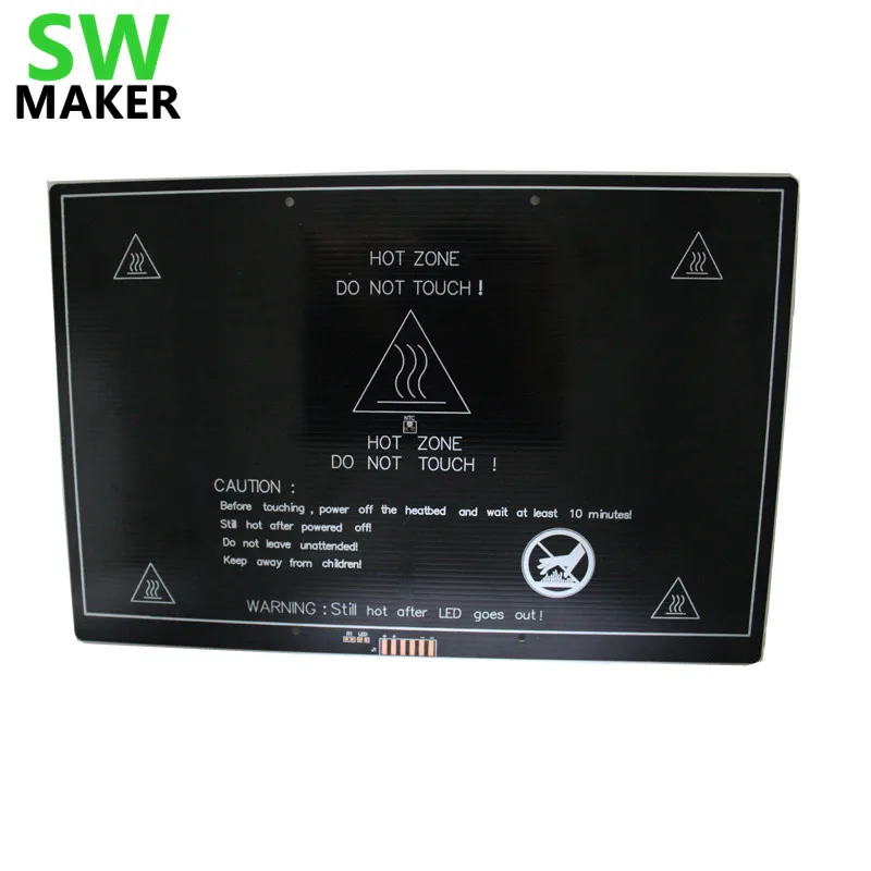 

Алюминиевые подложки с подогревом Reprap Prusa i3 MK3 300*200*3 мм