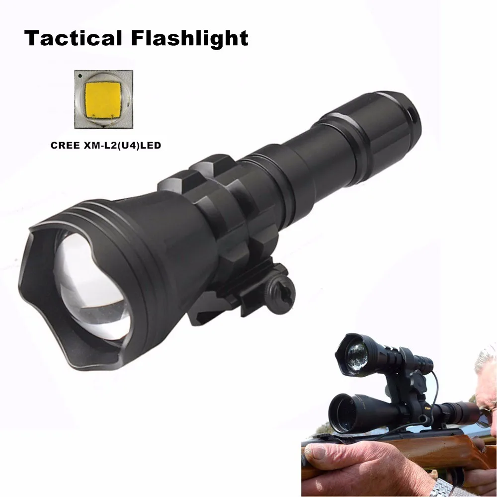 tactical flashlight B185 (10)