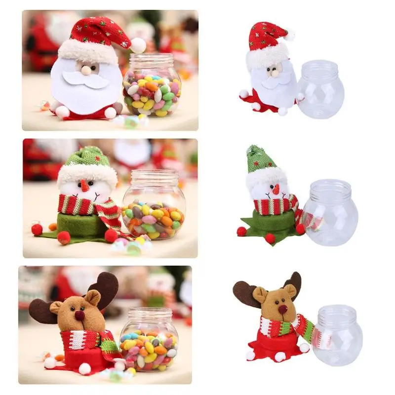 

Christmas Candy Can Money Boxes Christmas Sugar Holder Christmas Party Table Decor Sugar Storage Box Candy Bottle Sugar Can