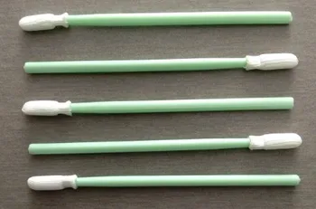 

500 pcs Small Cleanroom Polyester Swab , Polyester ESD Swabs Anti-static Polyester tip Cleaning Swabs 743
