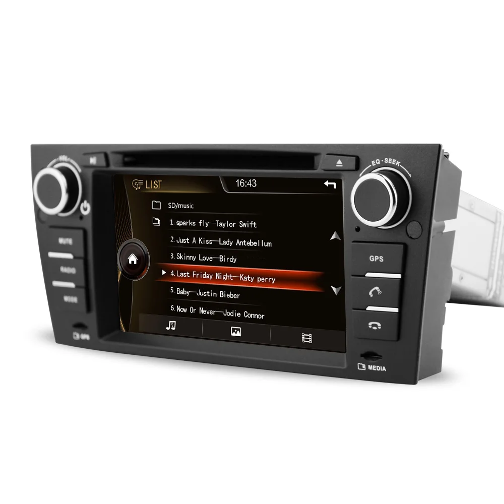7 HD Capacitive Touch Screen Car DVD Player GPS Navigation for BMW E90 E91 E92 E93