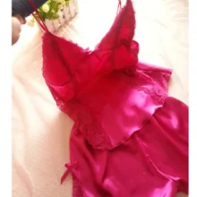 Сексуальный пижамный комплект для женщин, набор для сна с глубоким v-образным вырезом, сексуальные шорты на бретельках, домашняя пижама, женские пижамные комплекты