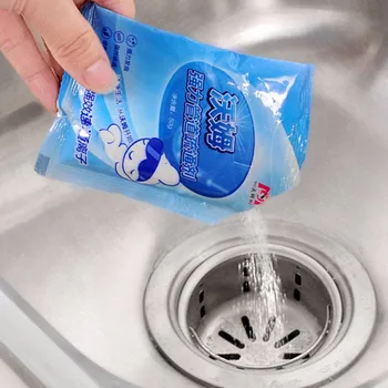 

1PC New Pipeline Dredge Agent Kitchen Sewer Toilet Drain Cleaners Bathroom Strainer Clogging Strong Cleaning Agent TSLM1