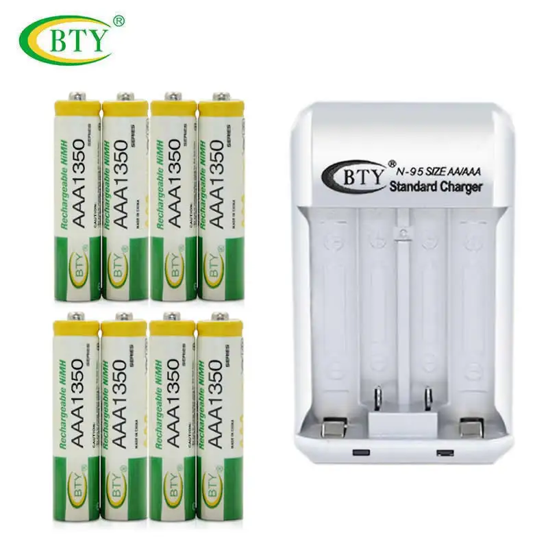 

FREE SHIPPING! BTY AAA 1350mAh Rechargeable Ni-MH Battery for LED Flashlight/Toy/PDA - B 12PCS/Lot (WF-RB035-12) [Worldfone]