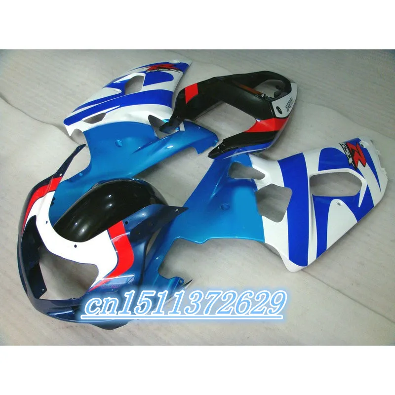 

Dor-Fairings set for A GSXR600 GSXR750 2001 2002 2003 GSXR 600/750 01-03 blue white black red ABS fairing kit for SUZUKI D