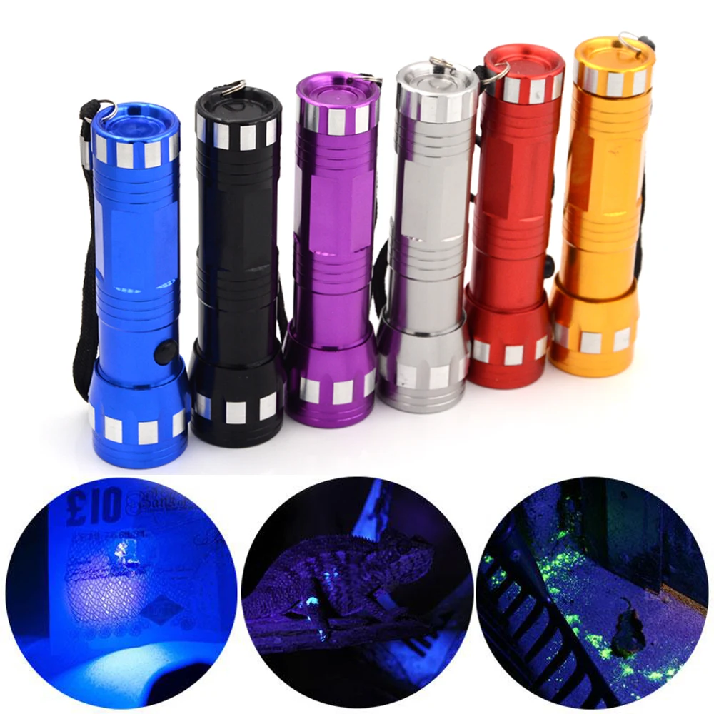 

Gzhengtong Car R134a R410 R12 Automotive Air Conditioning Repair Tools 14 LED UV Violet Fluorescent Leak Detection Flashlight