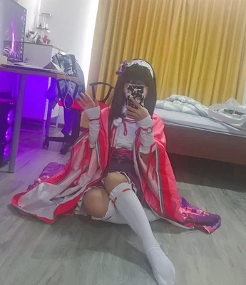 FGO Fate Grand Order Assassin Osakabehime кимоно юката Топы платье униформа наряд Аниме Косплей костюмы полный комплект