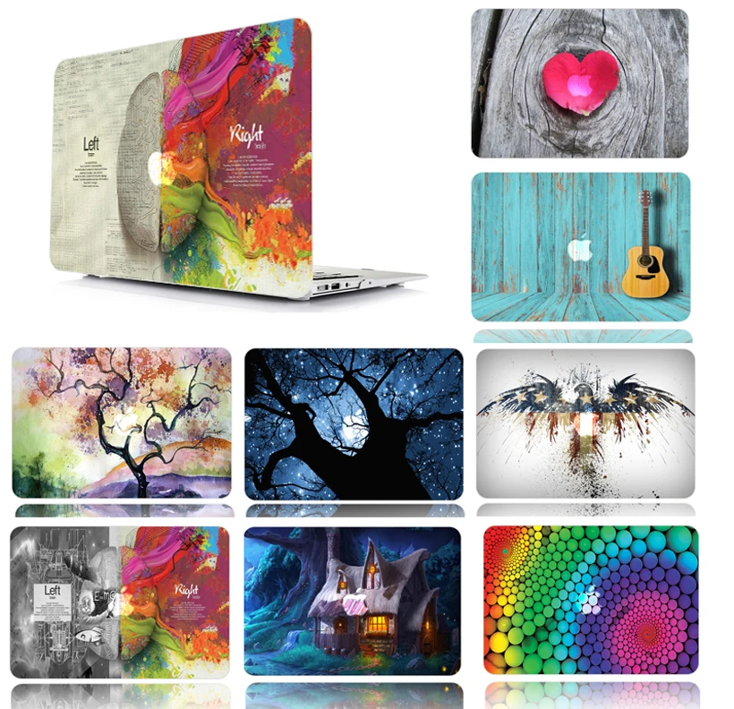 Laptop Protective Hard Shell Case Keyboard Cover Skin Set For 11 12 13 15 font b
