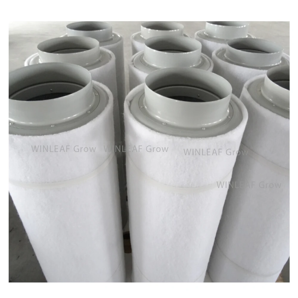 Grow Tent 4inch HIGH EFFICIENT ACTIVATED CARBON AIR FILTER For indoor Plants Tents HPS/MH/LED Grow Lighting Grow Tent