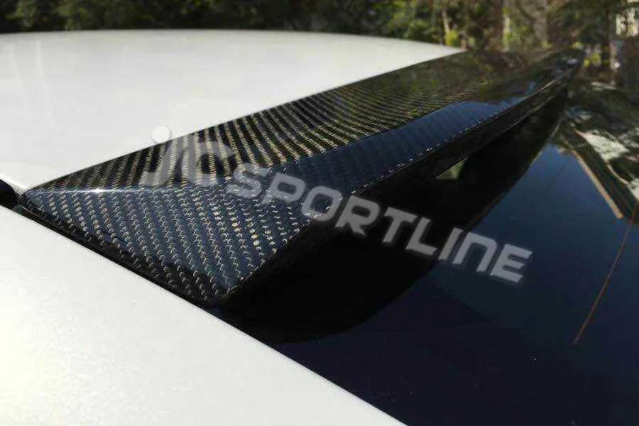 Углеродное волокно авто спойлер антикрыло на крышу для Infiniti Q50- автомобильный стикер, спойлер