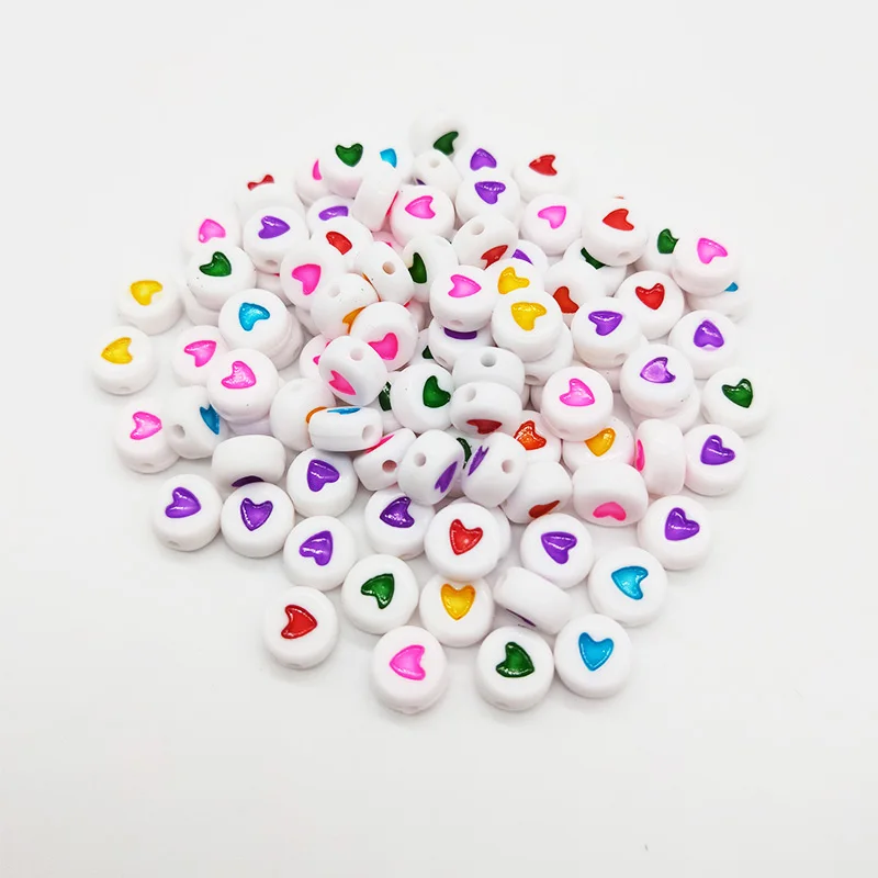 100 шт. квадратный круглые акриловые бусины с буквами, алфавитные/символ Свободные Spacer Бусины для самостоятельного изготовления ювелирных украшений& Craft аксессуары - Цвет: Style 6