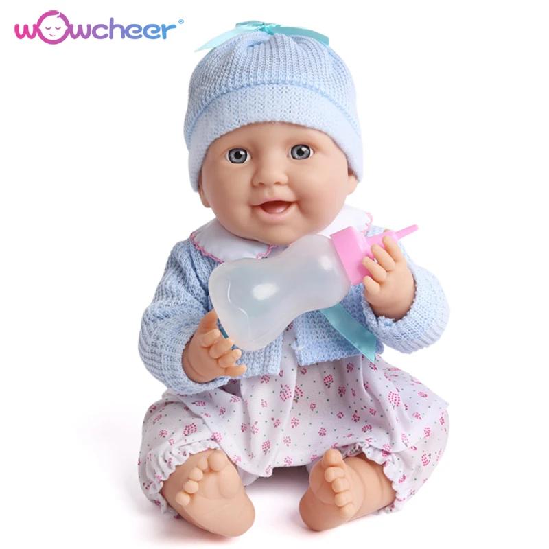 WOWCHEER 1" 42 см ручной работы силиконовые виниловые очаровательные реалистичные куклы Reborn Baby для малышей Bonecas для девочек детские ролевые игры игрушки