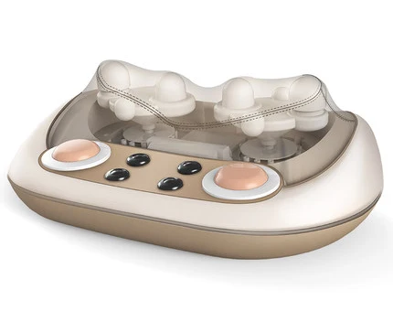 Full Body Massage Cushion Pillow Cervical Massager 4D Kneading Electric Vibrating Magnet Massager Shiatsu Shoulder Back Massage 