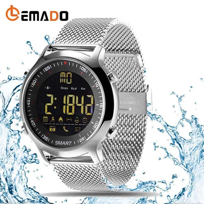 

Lemado Professional Waterproof EX18 Call And SMS Alart Watch Smart EX18 Watch Smart Bluetooth