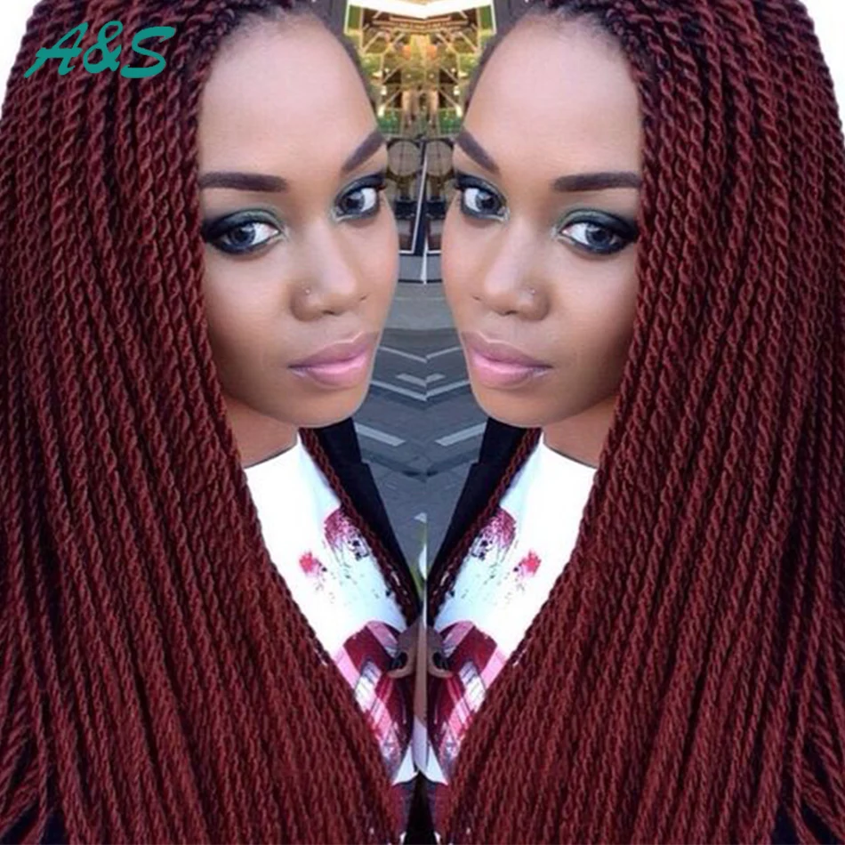 75g/pack 18 inch Popular expression braiding hair 2X havane mambo twist