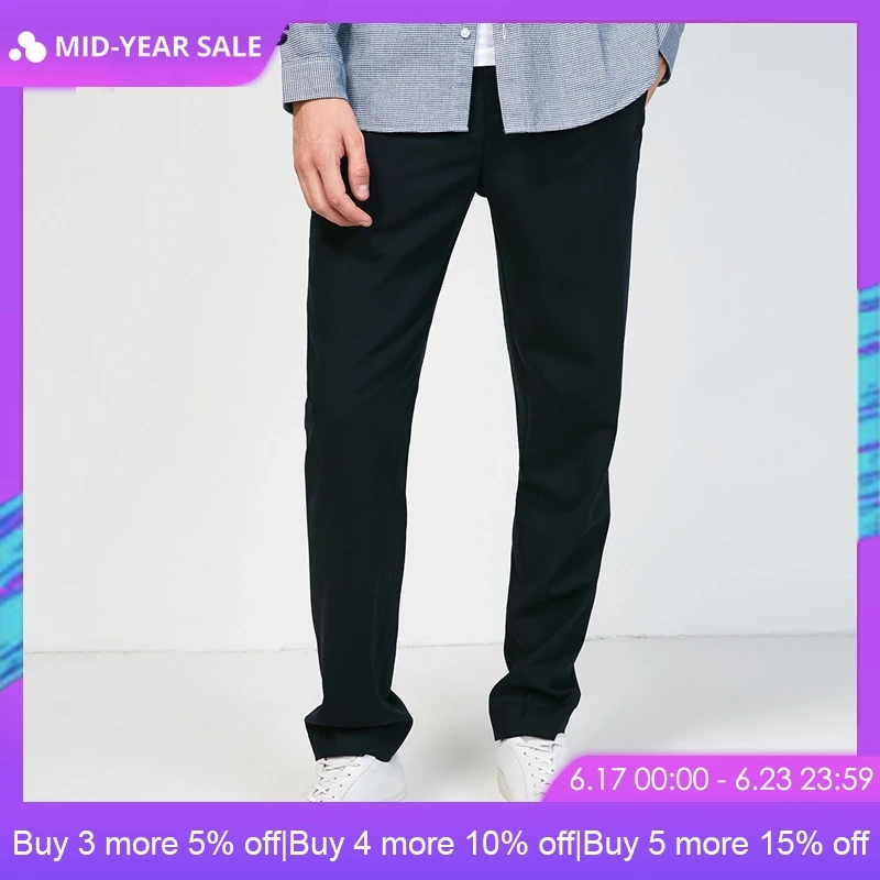 

Jack Jones 2019 Men Casual Long Black Pants Mens Pants Fashions Trousers |217314550