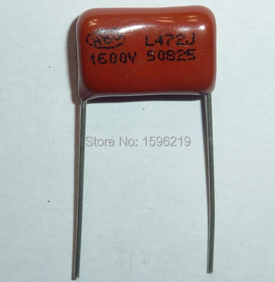 Конденсатор CBB 472 1600V 472J 1.6KV 4700pF 4.7nF P15 CBB81 Металлизированный Полипропиленовый