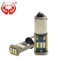 KEIN 4 шт. ba9s светодио дный t4w BAX9S BAY9S h6w h21w Canbus ОШИБОК 4014 9SMD светодио дный авто номерной знак для чтения лампы 12 В