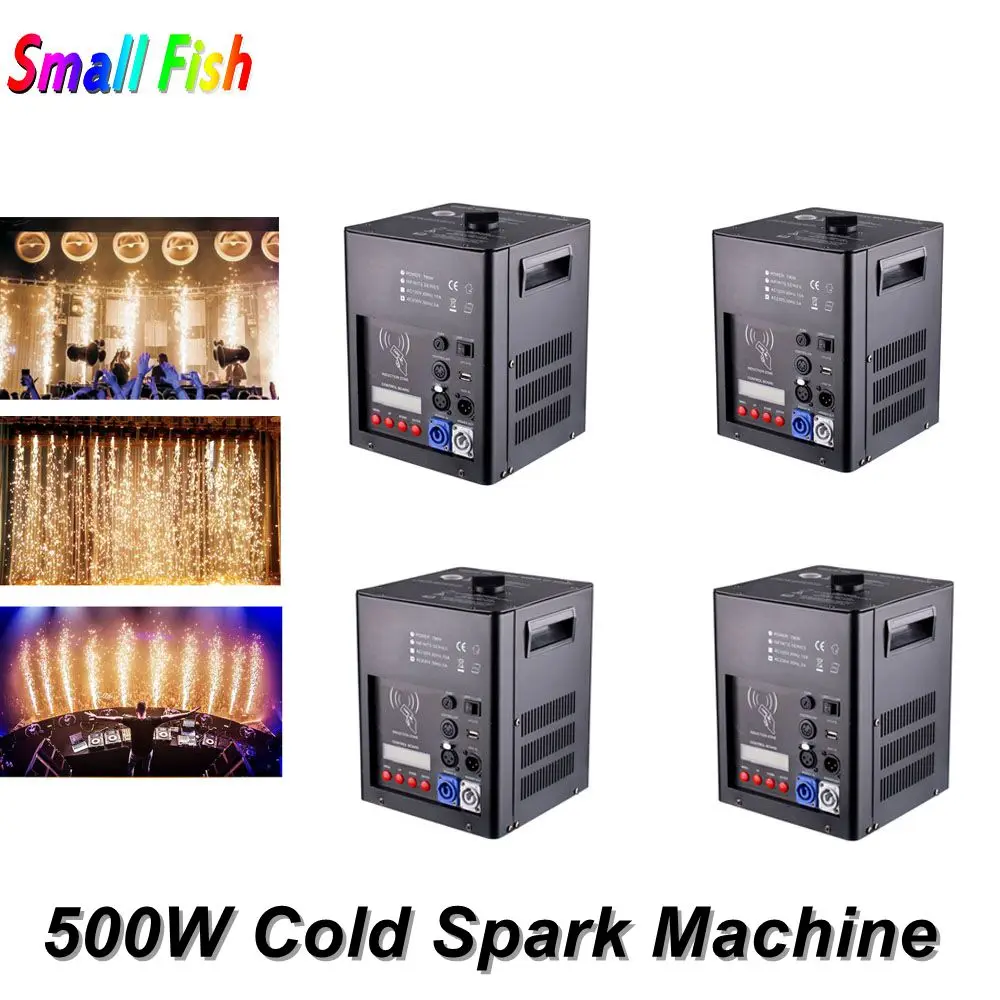 

500W Cold Spark Fountain Wedding Stage Fire Work Machine Indoor Fountain Professional Dj Cold Spark Fountain Fireworks Machine