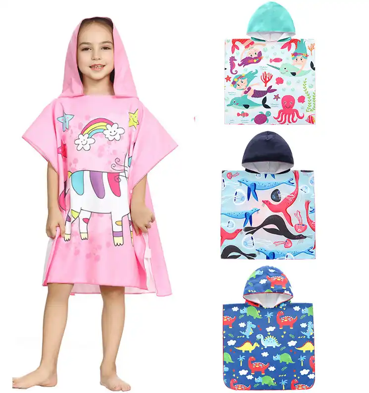kids towel robe