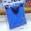 50pcs Zipper top 26*37cm moisture proof apparel shirt PVC plastic packaging bags 1