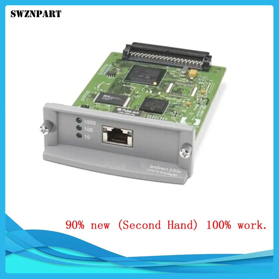 Placa de Rede do Servidor de Impressão Interna para hp Ethernet Jetdirect 4250 4200 4350 4300 4515 4345 5525 4555 4025 4525 630n J7997g P4015 2 Computador e Escritório