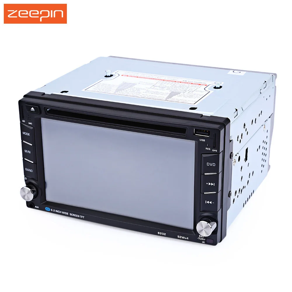 Zeepin 6 2 Double 2 Din font b Car b font DVD Video Player GPS Navigation