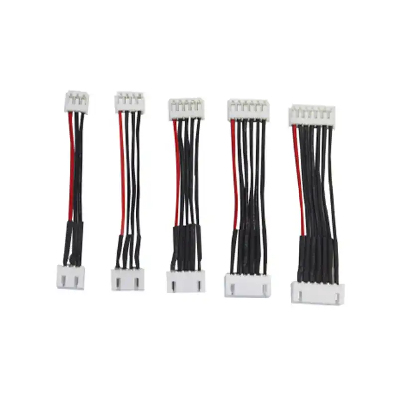 5Pcs 2S-6S Battery Balance Charger Cables 22AWG Silicon Wire JST XH Connector