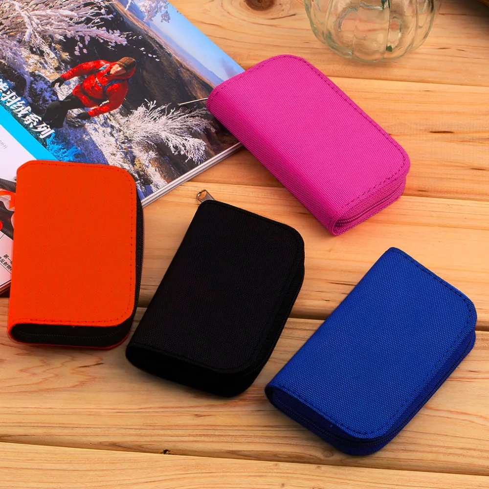 4 цвета, SD, SDHC, MMC, CF, для хранения карт памяти Micro SD, сумка для переноски, чехол, держатель, защитный кошелек