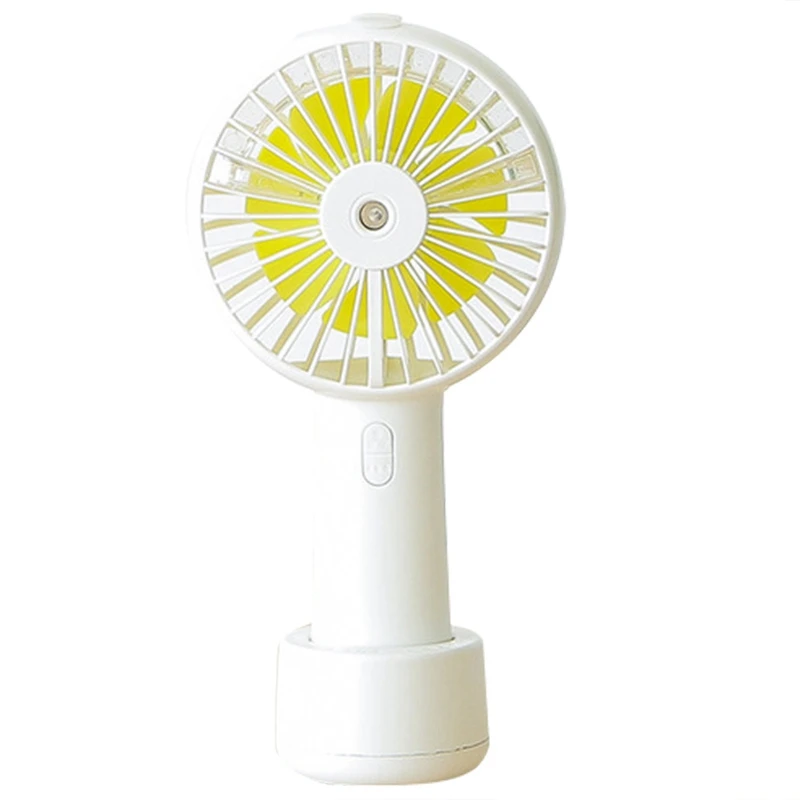 

2000Mah Portable Water Spray Mist Fan Electric Usb Rechargeable Handheld Mini Fan Cooling Air Conditioner Humidifier For Outdo