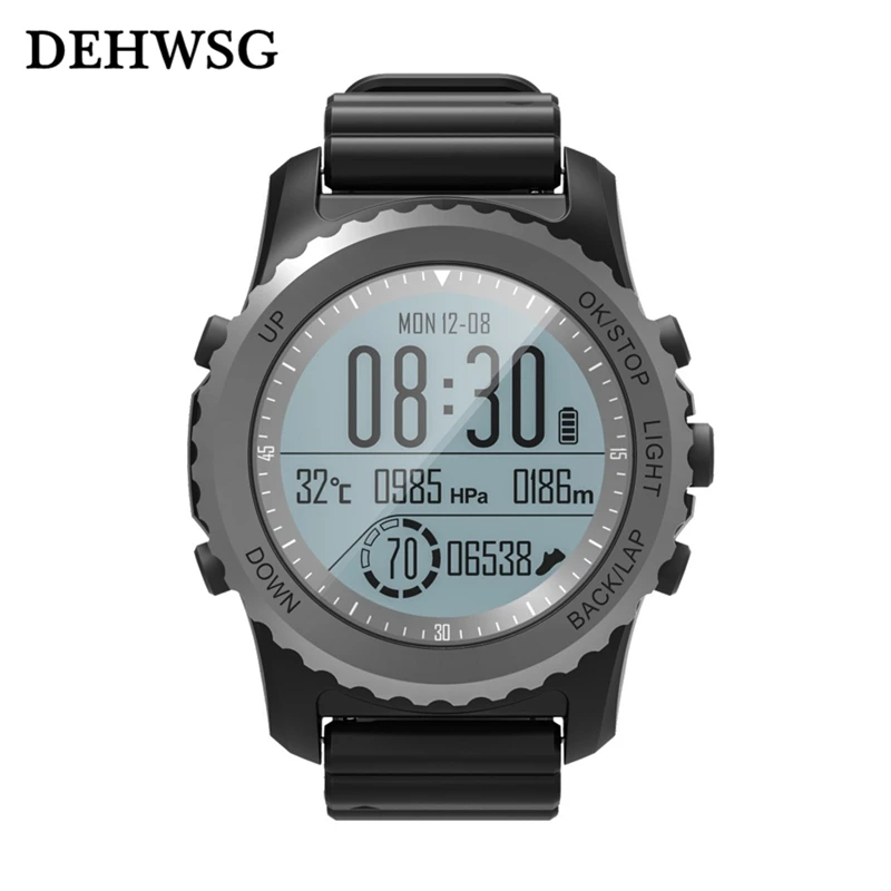 

Diving outdoor S968 Waterproof IP68 Smart Watch Bluetooth Sport watch Support GPS Heart Rate Monitor Multi-sport Smartwatch