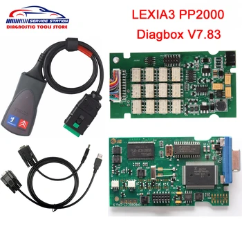 

Lexia3 PP2000 Newest Diagbox V7.83 Firmware 921815C Lexia 3 For C-itroen for P-eugeot Car Diagnostic Tool Lexia-3