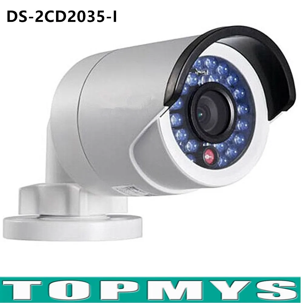  3MP IP Camera DS-2CD2035-I 1080P HD IP Camera POE outdoor Waterproof Home Security Camera CCTV mini bullet camera 