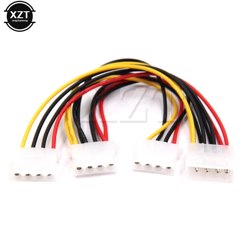 1 шт. Стандартный 4 контактный на 3 портовый Molex IDE адаптер питания высокого
