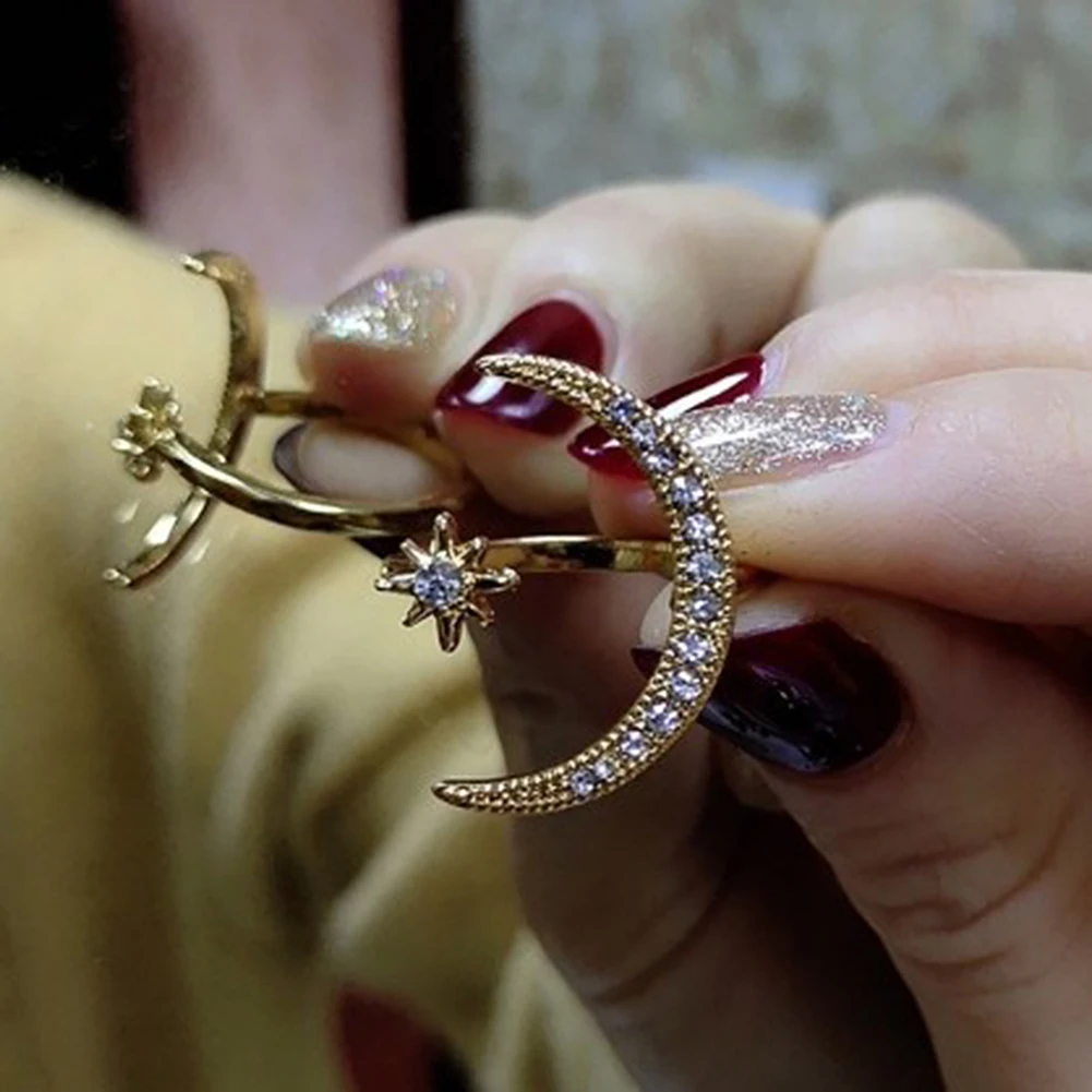 Новейшее обручальное кольцо, роскошное заполненное кристаллом циркония, Открытое кольцо, обручальное кольцо, обещающее обручальное кольцо для женщин, ювелирные изделия, подарки