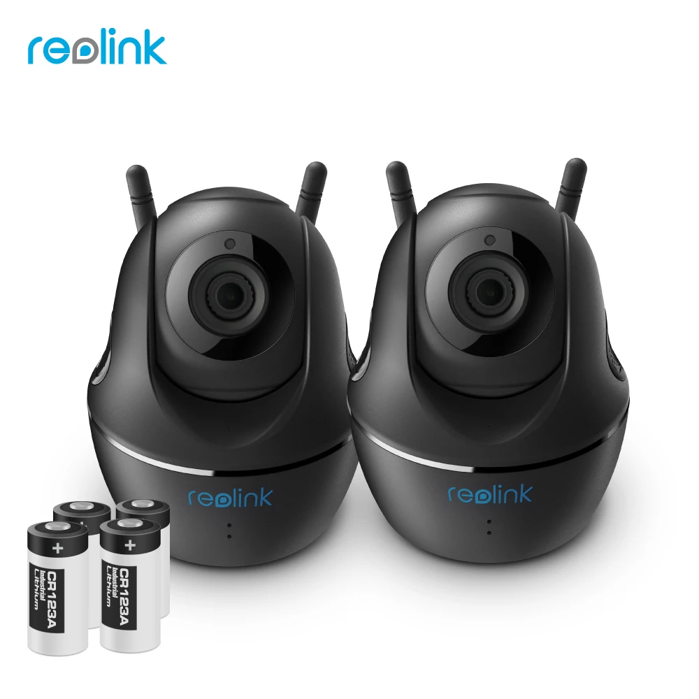 Reolink Wire Free Battery WiFi Camera 2MP Full HD IP Cam Pan Tilt Security Indoor Video