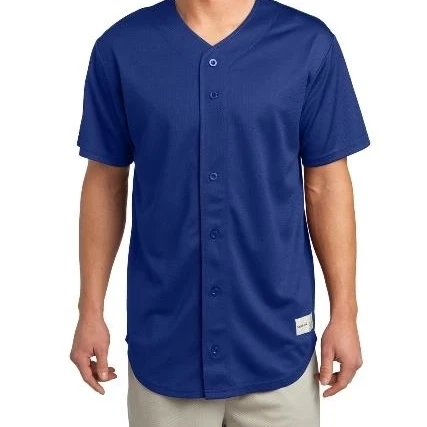 Sport-Tek ST220 Posi Charge Tough Mesh Full-Button Jersey True Royal - Medium (1)