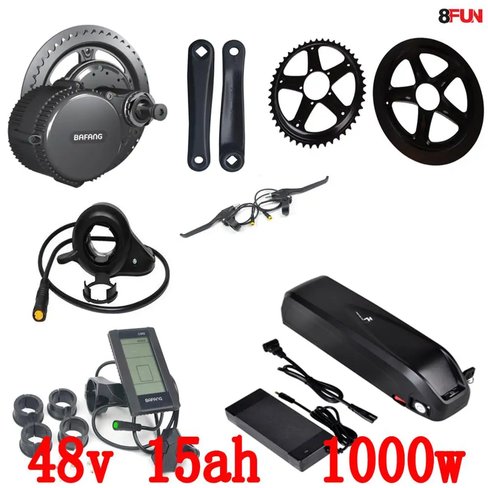 Bafang BBSHD 48 в 1000 Вт Мотор bbs03 Электрический велосипед мотор комплект + 48V 1000w батарея 48В 15AH электрический велосипед батареи Bafang BBSHD 48 в 1000 Вт Мотор bbs03 Электрический велосипед мотор комплект + 48V 1000w батарея 48В 15AH электрический велосипед батареи