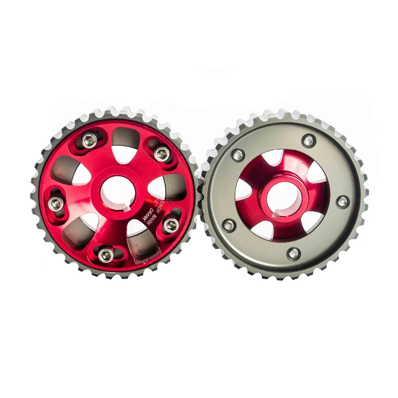 VR гоночная Регулируемая DOHC Cam Шестерня из сплава зубчатая передача красная для