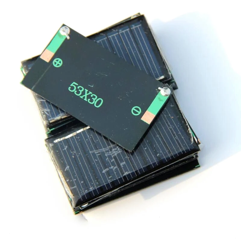 Wholesale 200PCS/Lot 0.15W 5V Mini Solar Panel Small Solar Power For 3 ...