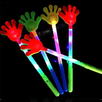 

34cm led glow stick Clap Your Hands LED Sticks Light-Up Wands Festival wedding Party Decoration Concert Prop Bar toy Christmas
